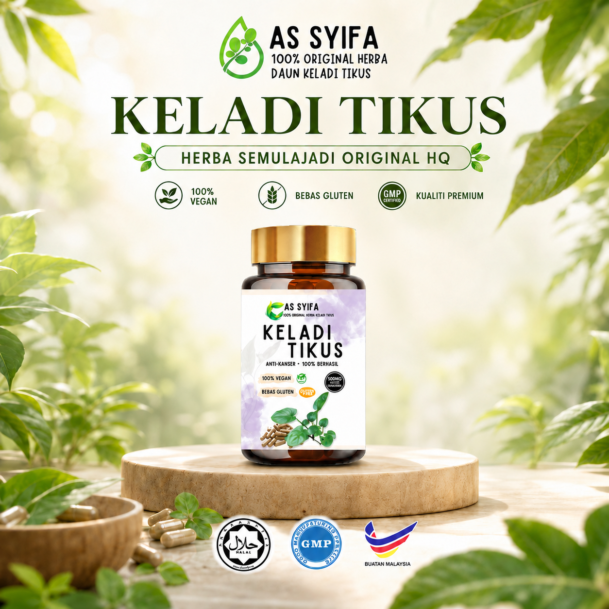 Set Trial 1 botol