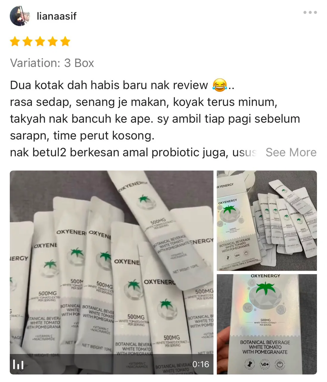 Review pelanggan 1